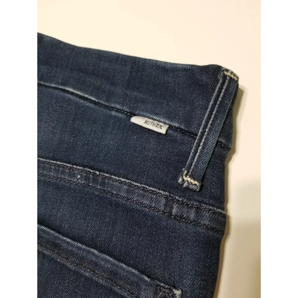 Mother Denim High Waist Looker Ankle Fray Skinny Tongue‎ In Chic NWT 24, 26 $228